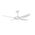 HPM Serene 4 Blade AC Ceiling Fan 1220mm 48in White