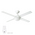HPM Inspire Smart Plywood 4 Blades Hangsure Ceiling Fan with Light 1220mm 48 White