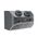 AQUA Life 10A IP54 Weatherproof Surface Mount Double Powerpoint Cement Grey