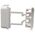 DLP PVC 80mm Cover Tap-Off Flat Junction 50mm White