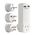 HPM Twin USB Charger - World Travel Adaptor Pack AUS/UK/USA/EUR