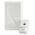 HPM Battery Operated Wireless Door Chime 70m Range White