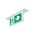 Securit LED Recessed 4W Emergency Exit Sign - Double Sided Running Man LEFT / RIGHT
