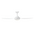 HPM Serene 4 Blade AC Ceiling Fan with Light 1320mm 52in White