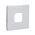 Adaptor for 770 mechs 1 gang white