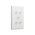 Excel Life 16A 2 Way Single Pole Double Throw Vertical Rocker Switch 5 Gang Matt White