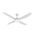 HPM Serene 4 Blade AC Ceiling Fan with Light 1320mm 52in White