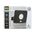HPM Leana 20W 2000lm LED Cool White Slimline Floodlight with Sensor Black