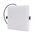 HPM Lenka 12W LED Warm White Square Frameless Dimmable Panel Light Kit