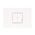 ARTEOR with NETATMO - Wireless Blind Switch - 1 Gang 2 Module - White
