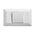 Como - Horizontal Single Pole Double Throw - rocker Isolator switch 1 gang 35A 240V a.c. white