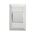 Como - Vertical isolator switch 1 gang 35A 240V a.c. white