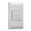 Como - Vertical isolator switch 1 gang 35A 240V a.c. white