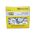 HPM Round Type Cable Clips 10mm White - 100 Pack