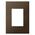 ARTEOR Square 3 Module Vertical Plate Dark Bronze