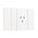 Bticino Living Now 10A AU Autoswitched Single Powerpoint White