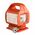 HPM Electrosafe 4 Outlet 15A Portable Powercentre with RCBO Protection Orange