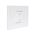 ARTEOR with NETATMO - Wireless Master On/Off Scenario - Horizontal - 1 Gang 2 Module - White