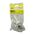 HPM 15A 3 Pin Plug Top with Cord Locking Nut White