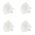 HPM DLI 5W LED Cool White Non-dimmable Downlight with Integrated Driver 70mm White - Pack of 4