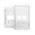 Excel Life Smart Grid & Plate for 1 Wireless Master Switch or Blind Switch Gloss White