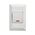 Como - Vertical switch 1 gang 15A 240V a.c. with neon white