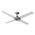 HPM Inspire Plywood 4 Blades Hangsure Ceiling Fan 1220mm 48 Silver