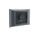 AQUA Life 16A IP66 Weatherproof Shallow Mount 1 Gang Switch Cement Grey