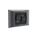 AQUA Life 16A IP66 Weatherproof Shallow Mount 2 Gang Switch Cement Grey