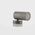 Tivah Solid Brass Graphite Coloured TRI Colour Fixed Down Wall Pillar Lights