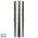 Tivah 316 Stainless Steel TRI Colour Up & Down Wall Pillar Lights