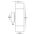 Maxi Tivah 316 Stainless Steel TRI Colour Up & Down Wall Pillar Lights