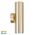 Tivah Solid Brass TRI Colour Up & Down Wall Pillar Lights