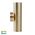Tivah Solid Brass TRI Colour Up & Down Wall Pillar Lights