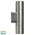 Piaz Stainless Steel TRI Colour Up & Down Wall Pillar Lights