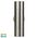 Fortis Stainless Steel TRI Colour Up & Down Wall Pillar Lights
