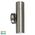 Fortis Stainless Steel TRI Colour Up & Down Wall Pillar Lights