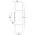 Tivah Titanium Aluminium TRI Colour Up & Down Wall Pillar Lights