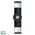 Highlite Black TRI Colour Up & Down Wall Pillar Lights