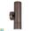 Tivah Antique Brass TRI Colour Up & Down Wall Pillar Lights