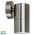 Tivah 316 Stainless Steel TRI Colour Fixed Down Wall Pillar Lights