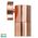 Tivah Solid Copper TRI Colour Fixed Down Wall Pillar Lights