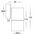 Tivah Solid Brass Graphite Coloured TRI Colour Fixed Down Wall Pillar Lights