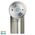 Tivah Titanium Aluminum TRI Colour Fixed Down Wall Pillar Lights