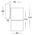 Tivah Titanium Aluminum TRI Colour Fixed Down Wall Pillar Lights