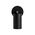 Mini Tivah Aluminium Black Single Adjustable Wall Pillar Lights