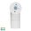 Tivah White TRI Colour Single Adjustable Wall Pillar Lights