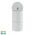 Tivah White TRI Colour Single Adjustable Wall Pillar Lights