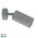 Tivah Silver TRI Colour Single Adjustable Wall Pillar Lights