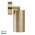 Tivah Solid Brass TRI Colour Single Adjustable Wall Pillar Lights